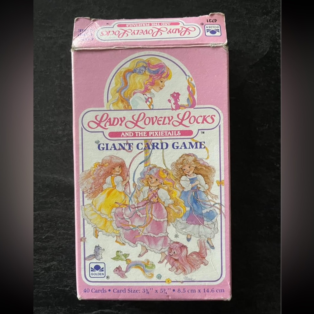 Vintage 80s Lady Lovely Locks game